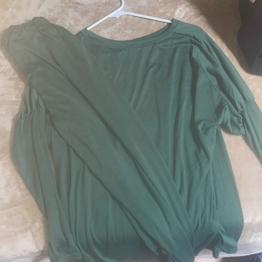 green matching set